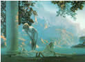 Maxfield Parrish - Daybreak - fine art reproduction - art  reproduction